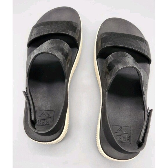 Reef Water Vista Higher Platform Sandal Black Size 8 See Photos - Picture 9 of 16